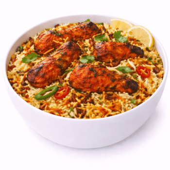 Chicken tikka biryani