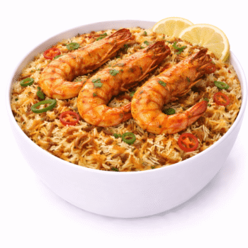 King prawn biryani